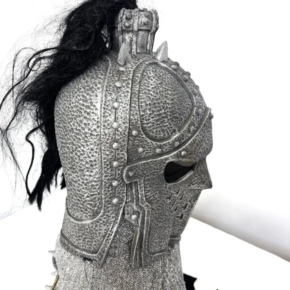 Faux Metal Knight Mask Medieval Renaissance Easter Unlimited Y2K Vintage